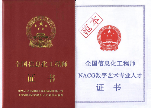 NCIE-NACG证书样本